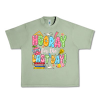 Oil Green hooray for the last day white Urban Heavy Tee - JahusDesignShop