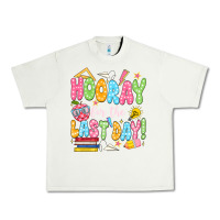 Pistachio hooray for the last day white Urban Heavy Tee - JahusDesignShop