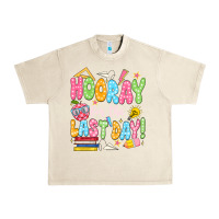 Sandshell hooray for the last day white Urban Heavy Tee - JahusDesignShop
