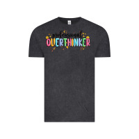 Vintage Black professional overthinker Vintage Tee - MaliasSmallBusiness