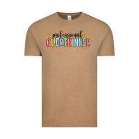 Vintage Coffee professional overthinker Vintage Tee - MaliasSmallBusiness