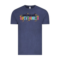 Vintage Denim professional overthinker Vintage Tee - MaliasSmallBusiness