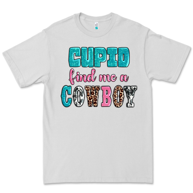 Cupid Find Me A Cowboy Premium Tee by AdoDesignShop | Teevron