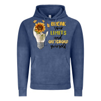 Vintage Denim break your limits Vintage Hoodie - MaliasSmallBusiness