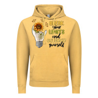 Vintage Mustard break your limits Vintage Hoodie - MaliasSmallBusiness