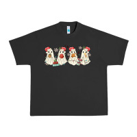 Pigment Black pantasmas mexican christmas ghosts Urban Heavy Tee - MaliasSmallBusiness