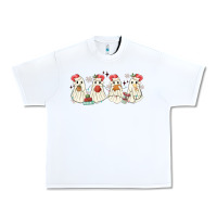 White pantasmas mexican christmas ghosts Urban Heavy Tee - MaliasSmallBusiness