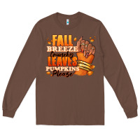 Chestnut Fall breeze crunchy leaves pumpkins please Long Sleeve Tee - RanaPortraitStore
