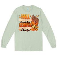 Matcha Fall breeze crunchy leaves pumpkins please Long Sleeve Tee - RanaPortraitStore