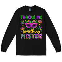 Black throw me something mister Long Sleeve Tee - LillyAllenDesigns