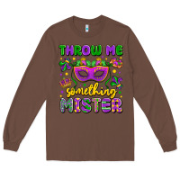 Chestnut throw me something mister Long Sleeve Tee - LillyAllenDesigns