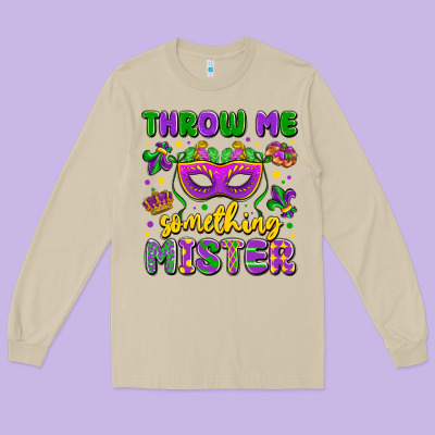 Throw Me Something Mister Long Sleeve Tee Designed By Lillyallendesigns