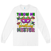 White throw me something mister Long Sleeve Tee - LillyAllenDesigns