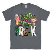 Charcoal Heather little miss pre k Classic Tee - NancyCooperArtShop