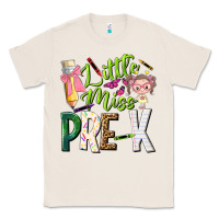 Natural little miss pre k Classic Tee - NancyCooperArtShop