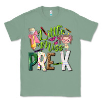 Sage little miss pre k Classic Tee - NancyCooperArtShop