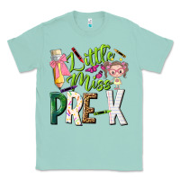 Seafoam little miss pre k Classic Tee - NancyCooperArtShop