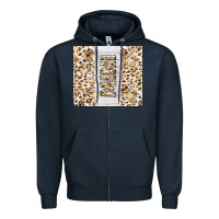 Navy mother's day mini leopard tumbler tbs Zipper Hoodie - TumblerDesignByShophia