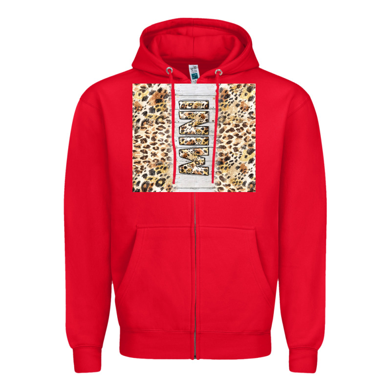 Mother's Day Mini Leopard Tumbler Tbs Zipper Hoodie by TumblerDesignByShophia | Teevron