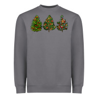 Storm christmas trees Heavyweight Sweatshirt - LillyAllenDesigns