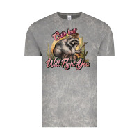 Cloud Rock cute but will fight you racoon western Vintage Tee - NancyCooperArtShop