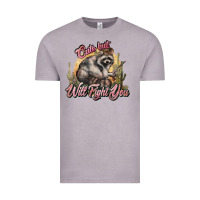Cute But Will Fight You Racoon Western Vintage Tee | Teevron