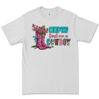 Dove Grey velantines day cupid find me a cowboy Premium Tee - AdoDesignShop