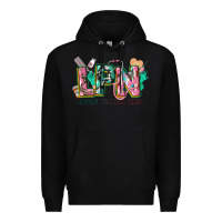 Black licensed practical nurse Premium Hoodie - CowGirlArtShop