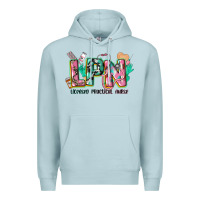 Blue Mist licensed practical nurse Premium Hoodie - CowGirlArtShop
