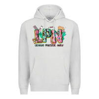 Dove Grey licensed practical nurse Premium Hoodie - CowGirlArtShop