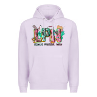 Lilac licensed practical nurse Premium Hoodie - CowGirlArtShop