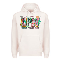 Pale Pink licensed practical nurse Premium Hoodie - CowGirlArtShop