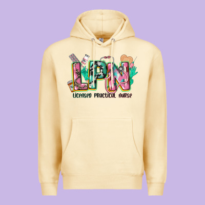 Licensed Practical Nurse Premium Hoodie Designed By Cowgirlartshop