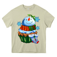 Mossy snowman cupcake Heavy Core Tee - AdoDesignShop