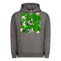Pigment Tornado holstein cows seamless pattern Urban Hoodie - BundleAndBundleShop
