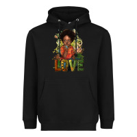 Black Black are boy love Heavyweight Hoodie - HowdyJamesFarm