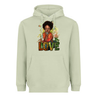 Matcha Black are boy love Heavyweight Hoodie - HowdyJamesFarm