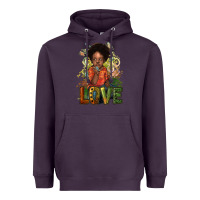 Plum Black are boy love Heavyweight Hoodie - HowdyJamesFarm