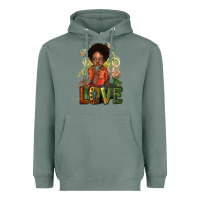 Sage Black are boy love Heavyweight Hoodie - HowdyJamesFarm