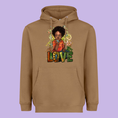 Black Are Boy Love Heavyweight Hoodie Designed By Howdyjamesfarm