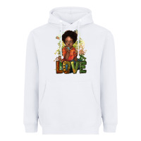 White Black are boy love Heavyweight Hoodie - HowdyJamesFarm