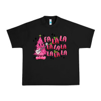 Black pink christmas fa la la Urban Heavy Tee - MaliasSmallBusiness