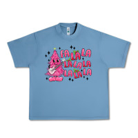 Pebble Blue pink christmas fa la la Urban Heavy Tee - MaliasSmallBusiness