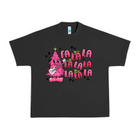 Pink Christmas Fa La La Urban Heavy Tee | Teevron