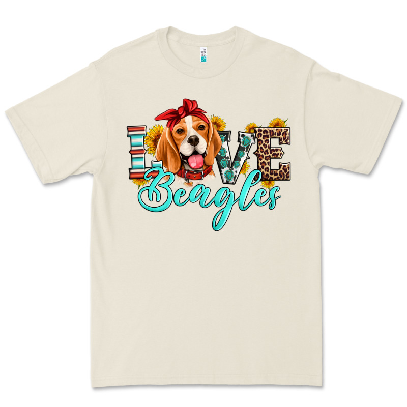 Love Beagles Premium Tee by Artiststas | Teevron