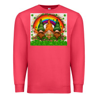 Cardinal St. Patrick's Day gnomies tumbler Premium Sweatshirt - HowdyJamesFarm