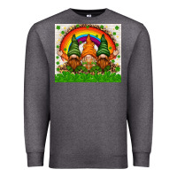 St. Patrick's Day Gnomies Tumbler Premium Sweatshirt | Teevron