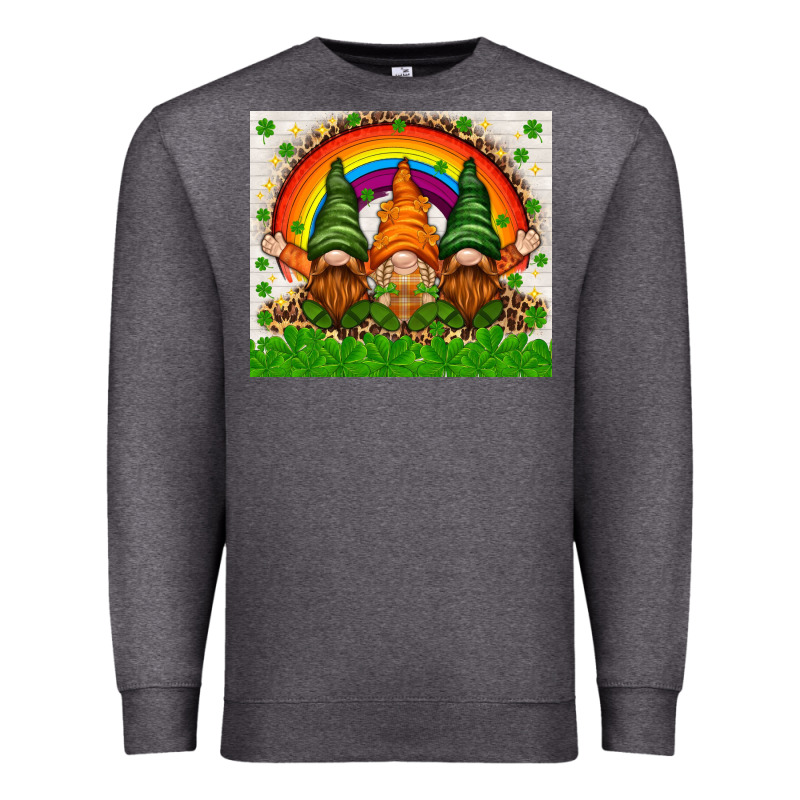 St. Patrick's Day Gnomies Tumbler Premium Sweatshirt by HowdyJamesFarm | Teevron