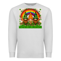 Dove Grey St. Patrick's Day gnomies tumbler Premium Sweatshirt - HowdyJamesFarm