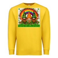 Lemon St. Patrick's Day gnomies tumbler Premium Sweatshirt - HowdyJamesFarm